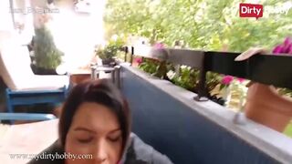 Lara Bergmann forró baletli oboázása meghágva bazinagy faszal